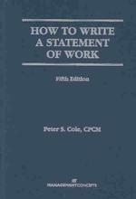 How to Write a Statement of Work （5TH）