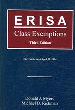 Erisa Class Exemptions : Donald J. Myers, Michael B. Richman （3RD）