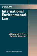 国際環境法ガイド<br>Guide to International Environmental Law