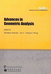 Advances in Geometric Analysis (Advanced Lectures in Mathmatics)