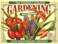 The Old Farmer's Almanac Gardening 2017 Calendar （40 WAL ANV）
