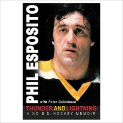 Thunder and Lightning: a No-B. S. Hockey Memoir （First Edition; First Printing）