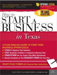 How Start a Business in Texas (Legal Survival Guides) （5TH）