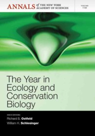 The Year in Ecology and Conservation Biology (Annals of the New York Academy of Sciences)