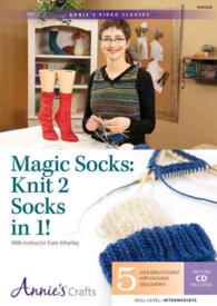 Magic Socks : Knit 2 Socks in 1! (Annie's Video Classes) （DVD/CDR）