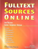Fulltext Sources Online (Directories)