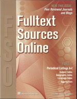 Fulltext Sources Online (2-Volume Set) : July 2008 (Fulltext Sources Online) 〈20〉