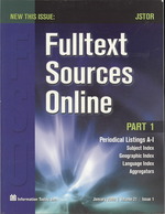 Fulltext Sources Online : January 2009 (Fulltext Sources Online) 〈21〉