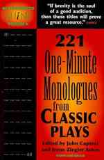 60 Seconds to Shine : 221 One-Minute Monologues from Classic Plays (60 Seconds to Shine Series-monologue Audition Series) 〈6〉 （1ST）