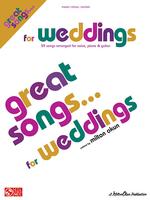 Great Songs...for Weddings : Piano/Vocal/guitar Songbook