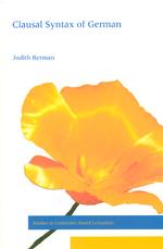 ドイツ語の節統語論の論題<br>Topics in the Clausal Syntax of German (Studies in Constraint-based Lexicalism)