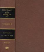 初期米国法文献目録（ＢＥＡＬ）<br>Bibliography of Early American Law (6-Volume Set)