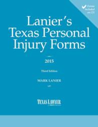 Lanier's Texas Personal Injury Forms （3TH）