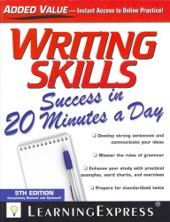 Writing Skills Success in 20 Minutes a Day (Skill Builders in 20 Minutes) （5 REV UPD）