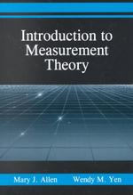 Introduction to Measurement Theory