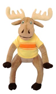 Z Is for Moose Doll : 11.5' （PLSH TOY）