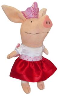 Olivia Party Dress Doll, 11 Inch （DOL PLSH T）