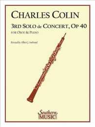 Third Solo De Concert : Oboe