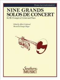 Nine Grand Solos De Concert : Trumpet