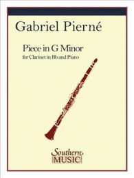 Piece in G Minor : Clarinet