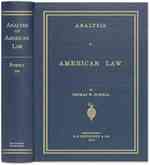 Analysis of American Law