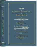 An Analysis of Blackstone's Commentaries on the Laws of England : In a Series of Questions, to Which the Student Is to Frame His Own Answers