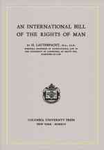 An International Bill of the Rights of Man (1945)