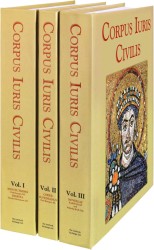 Corpus Iuris Civilis (3-Volume Set) （Reprint）
