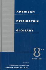 American Psychiatric Glossary （8th Revised ed.）