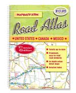 Mapquest Road Atlas United States, Canada, Mexico （SPI）