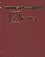 Critical Survey of Drama （2ND）