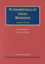 法律調査の基礎（第８版）<br>Fundamentals of Legal Research (University Textbook Series) （8TH）