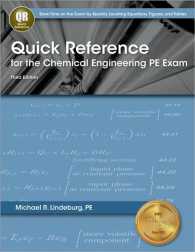 Quick Reference for the Chemical Engineering Pe Exam （3 New）