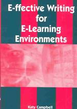 E-Ffective Writing for E-Learning Environments