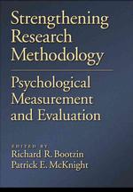 心理学調査法の発展<br>Strengthening Research Methodology : Psychological Measurement and Evaluation (Decade of Behavior)