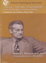 Treating Adolescents with ADHD (American Psychological Association Psychotherapy Specific Treatments for Specific Populations Series II) （1 DVD）