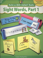 Sight Words Part 1 (Build-a-skill Instant Books) （Workbook）