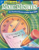 Eighth-Grade Math Minutes : One Hundred Minutes to Better Basic Skills