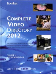 Bowker's Complete Video Directory 2012 (4-Volume Set) (Bowker's Complete Video Directory)
