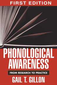 Phonological Awareness : From Research to Practice (Challenges in Language and Literacy)