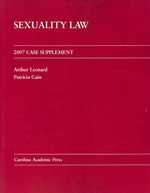 Sexuality Law : Case 2007 （Supplement）