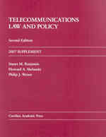 Telecommunications Law and Policy 2007 （2 SUP）