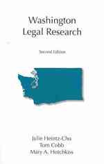Washington Legal Research （2ND）