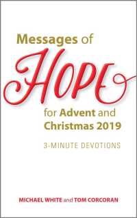 Messages of Hope for Advent and Christmas 2019 : 3-minute Devotions