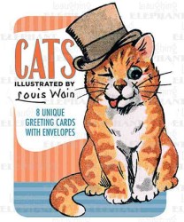 Louis Wain Illustrated Cats (Boxed Cards) （CRDS）