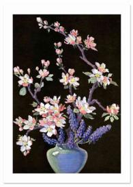 Vase of Flowering Branches Mother's Day Greeting Card （GCR）