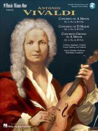 Antonio Vivaldi : Two Concerti: a Minor, La Minore, Op. 3, No. 6, RV356: D Major, Re Maggiore, Op. 3, No. 9, RV230 for Violin and Orchestra / Concerto （PCK PAP/CO）