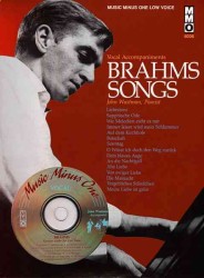 Brahms Songs : German Lieder for Low Voice (Music Minus One) （PAP/COM BL）