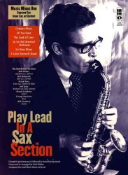 Play Lead in a Sax Section : Music Minus One Soprano Sax Tenor Sax or Clarinet, Bob Wilber All Stars （PCK PAP/CO）