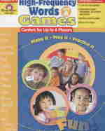 High-Frequency Words Games, Level a : Centers for Up to 6 Players